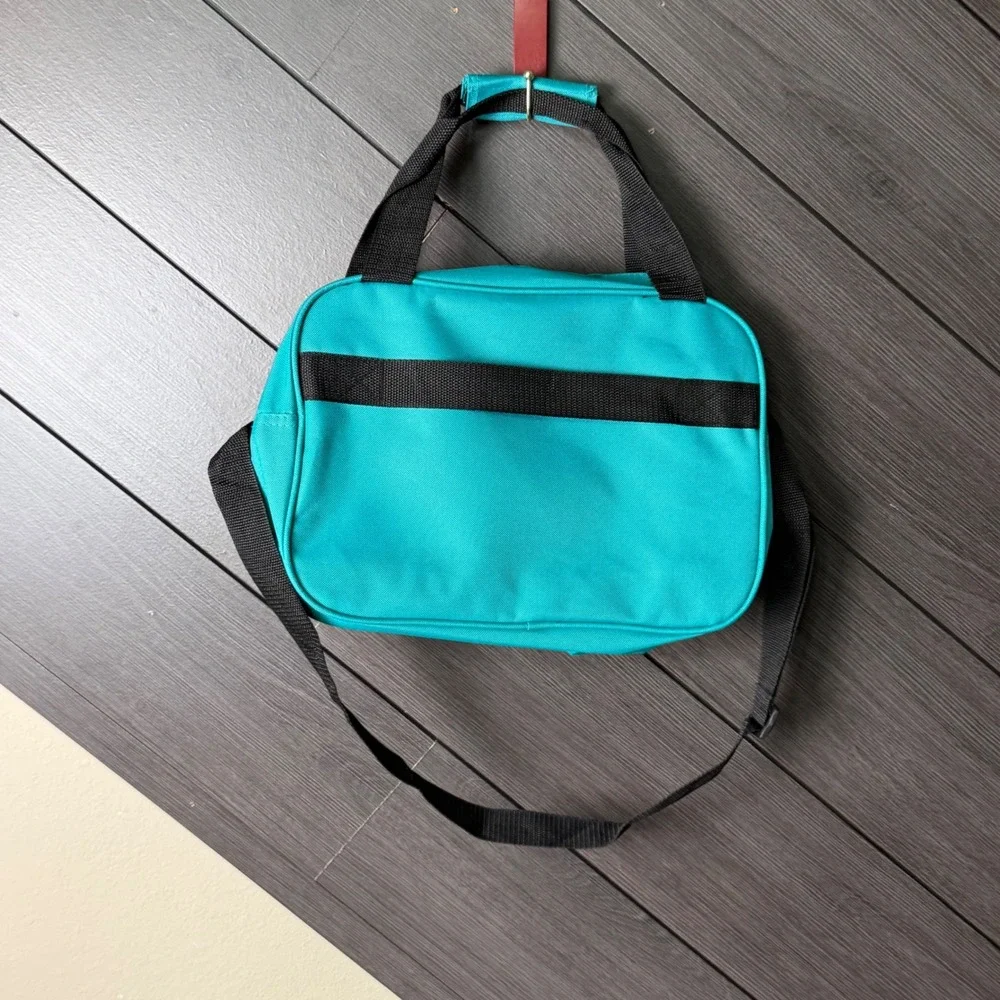Wrangler Teal Black Carry On Travel Bag Weekender Duffel Shoulder Tote